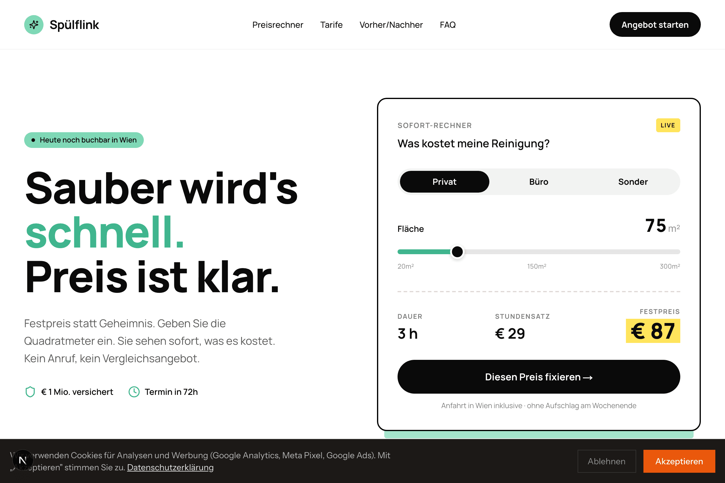 Reinigungsfirma